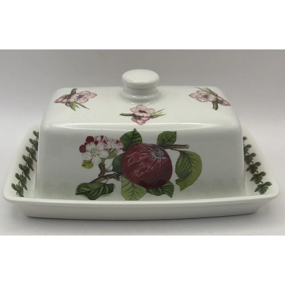 Portmeirion Pomona Covered Butter Dish Britain Susan Williams-Ellis Britain
